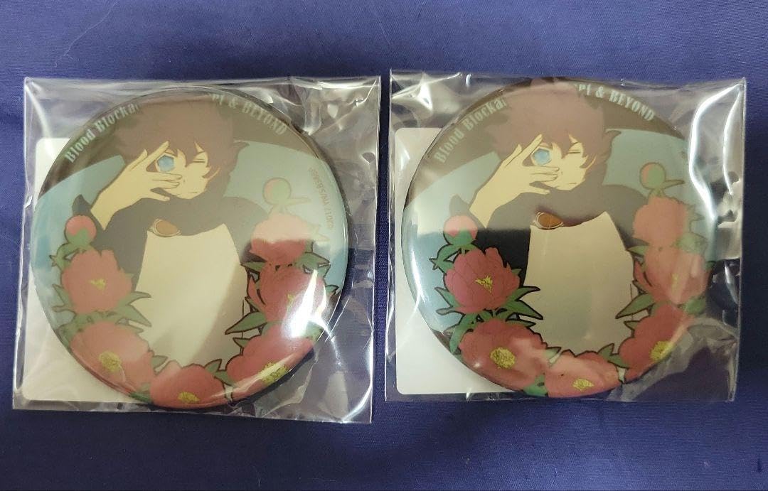 Amazon | 血界戦線 スクラッチ E賞 缶バッジ レオナルド レオ